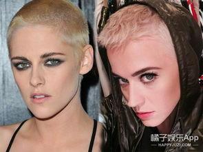 女生剪头发吃瓜